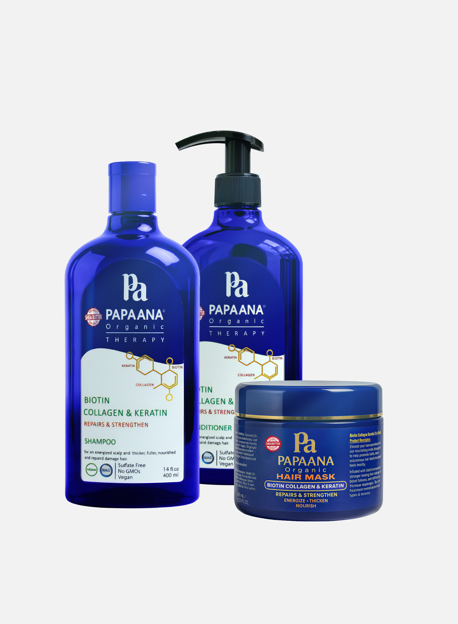 Biotin, Collagen & Keratin Boost Set