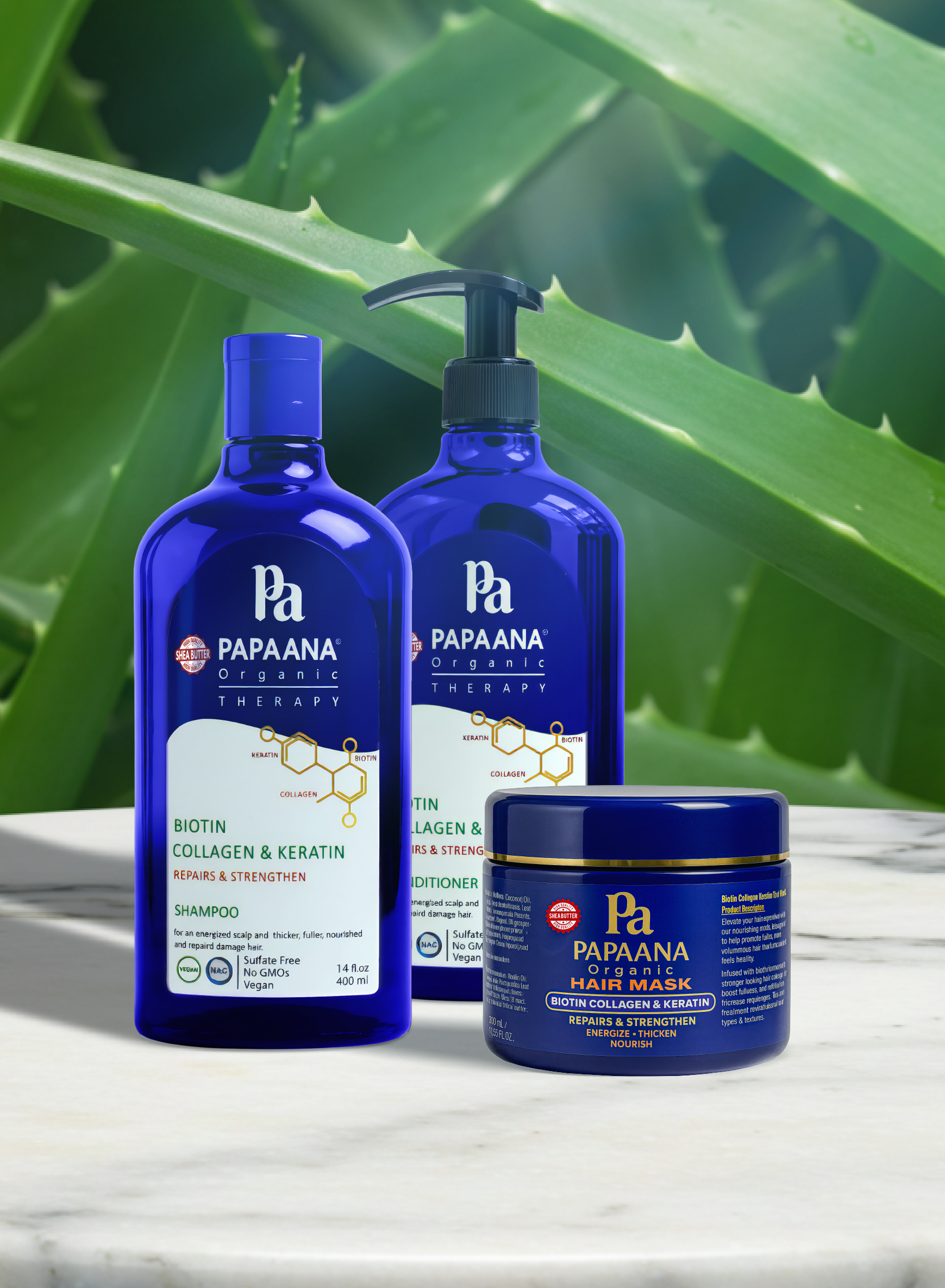 Biotin, Collagen & Keratin Boost Set