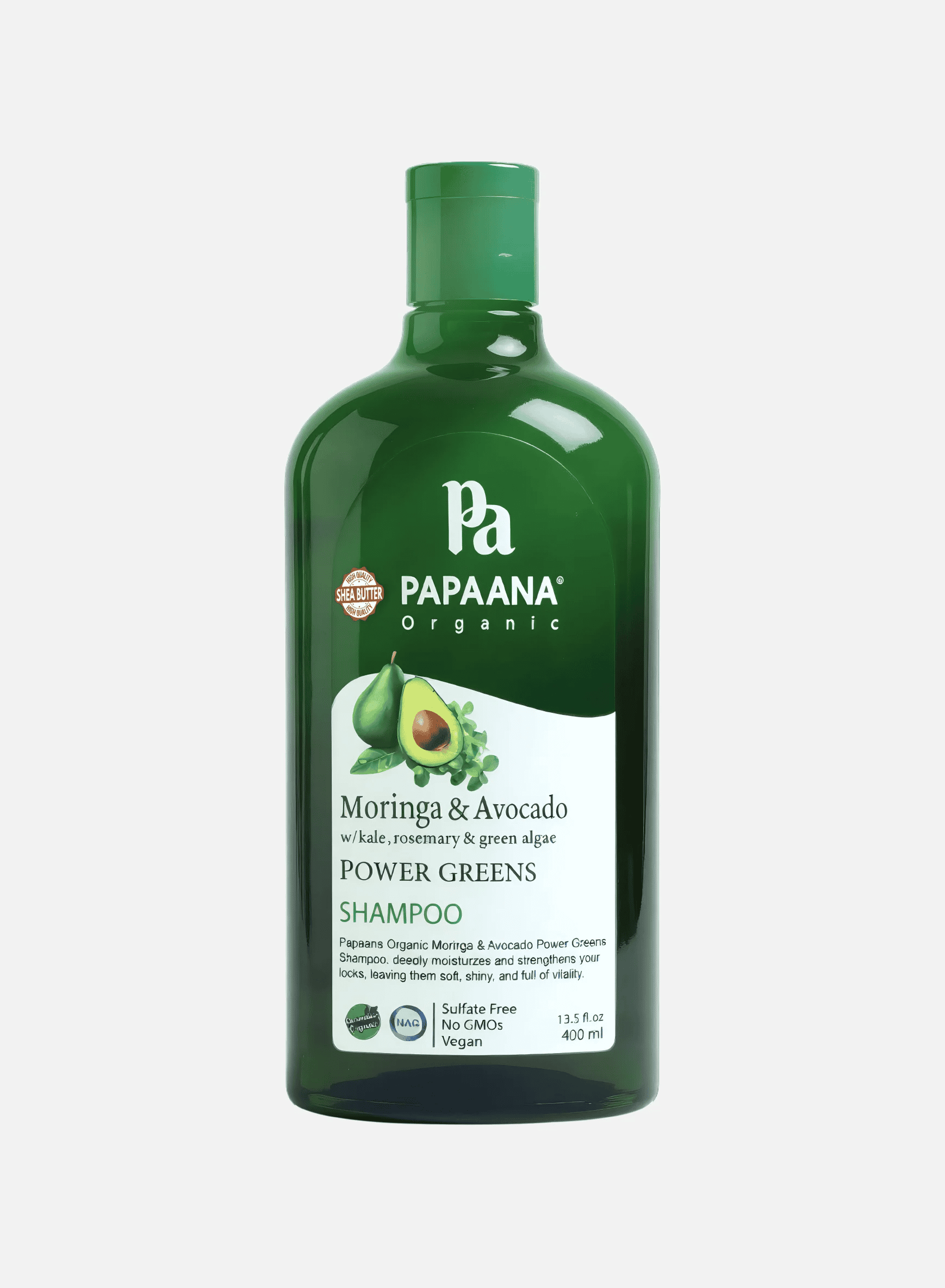 Moringa & Avocado Power Greens Shampoo