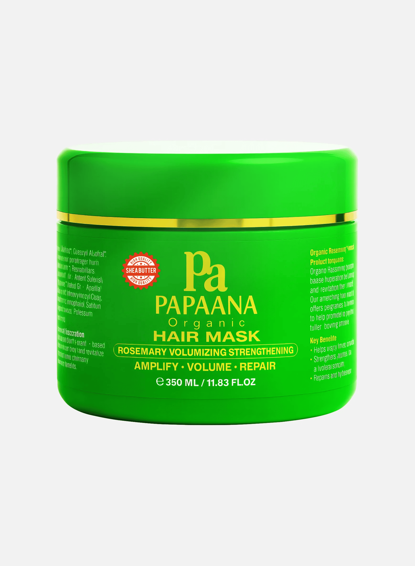 Rosemary Volumizing Strengthening Hair Mask