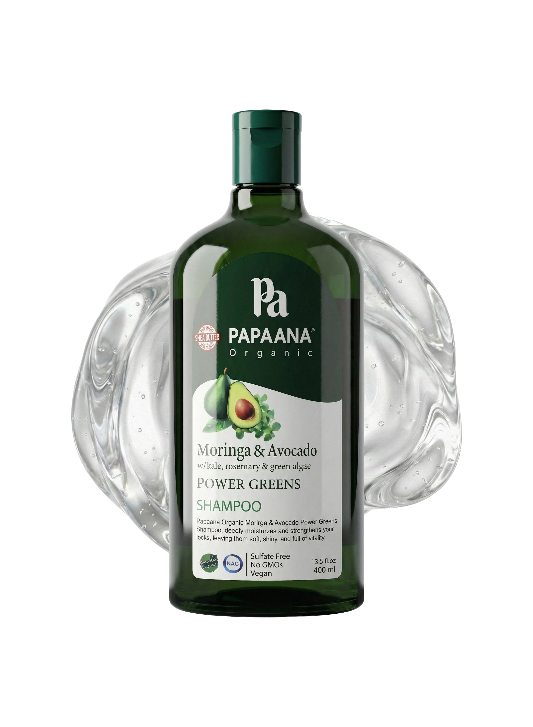 Moringa & Avocado Power Greens Shampoo